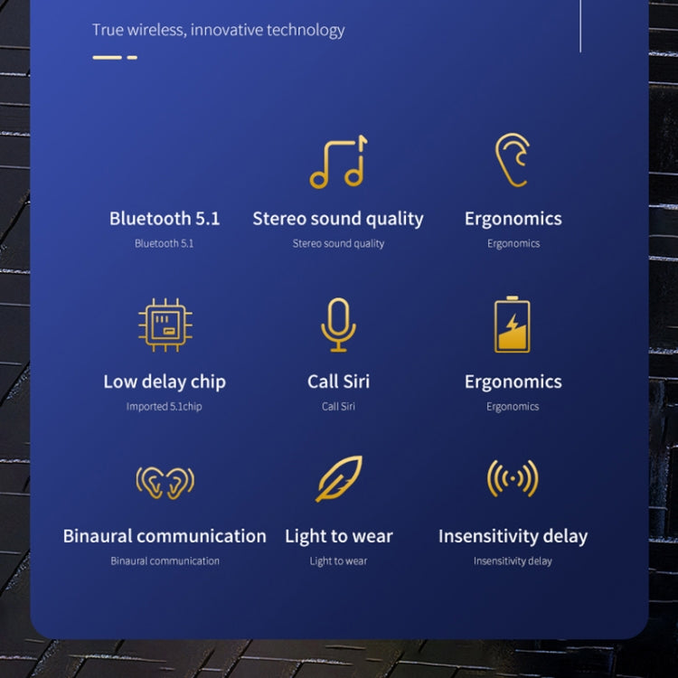 HXSJ Case – Bluetooth 5.0, HiFi Bass Sound