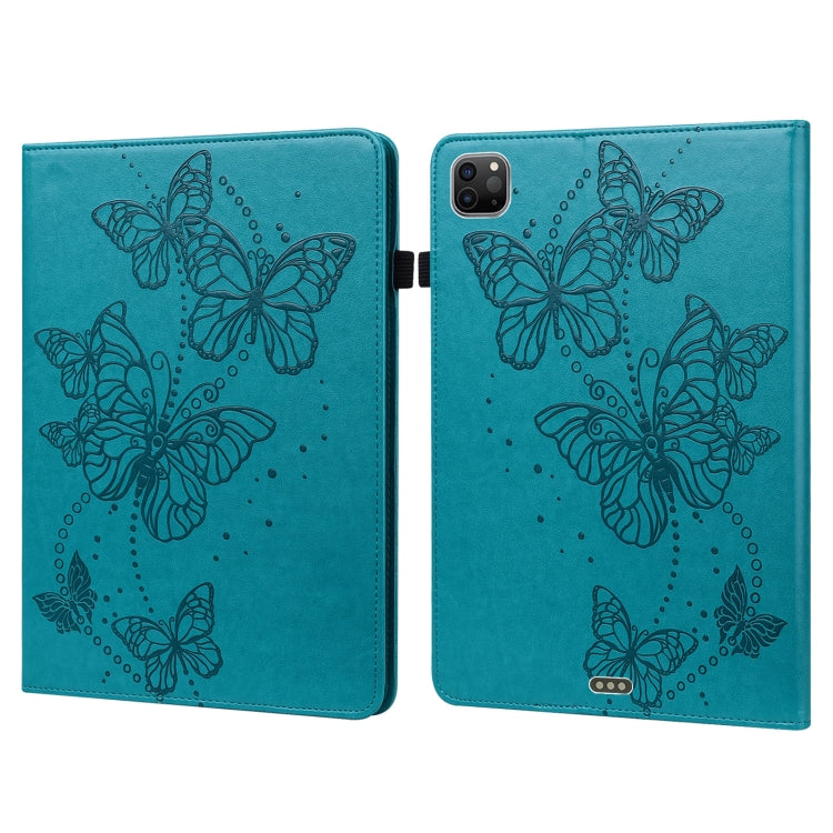 Tablet Case – Leather (iPad mini 2024) For iPad Pro 11 2022 2021 Air 4 Blue