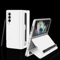 GKK Ultra-thin Horizontal Flip Leather Phone Case with Pen Slot, For Samsung Galaxy Z Fold3 5G For Samsung Galaxy Z Fold3 5G Silver
