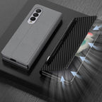 GKK Ultra-thin Horizontal Flip Leather Phone Case with Pen Slot, For Samsung Galaxy Z Fold3 5G