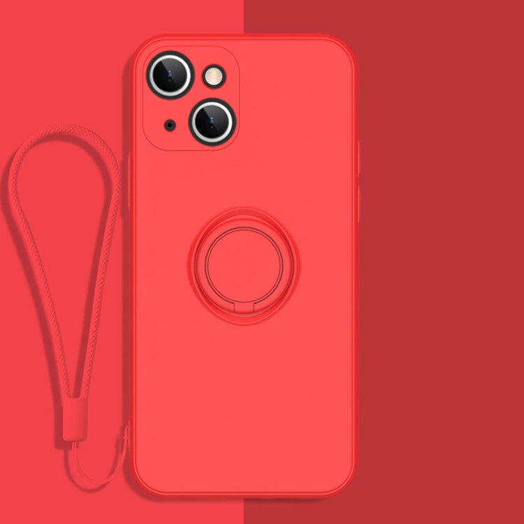 Protective Case – Silicone (iPhone 13) #2 For iPhone 13 Lucky Red