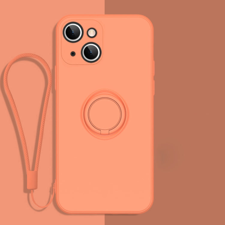 Protective Case – Silicone (iPhone 13) #2 For iPhone 13 Coral Orange