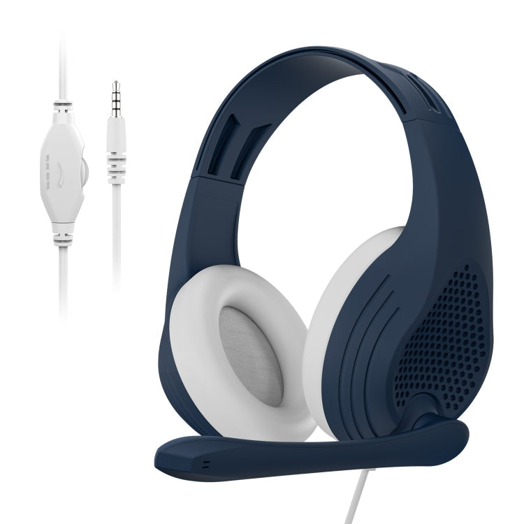 SADES A9 3.5mm Port Adjustable Gaming Headset with Microphone – Durable Build, Easy to Use Blue