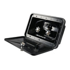 RV External Shower Box Head with Hose, A6622-02 Black