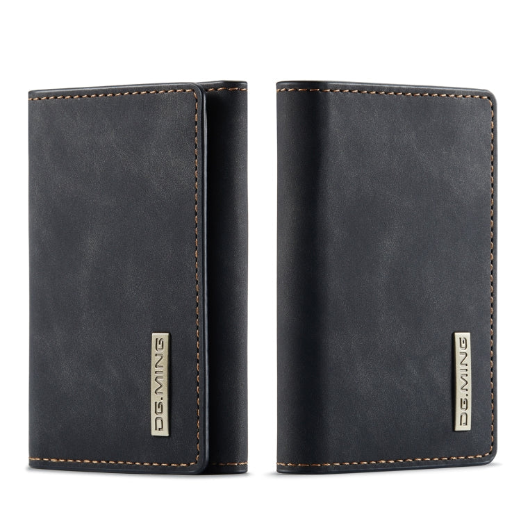 DG.MING M1 Series 3-Fold Multi Card Wallet Black