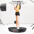 52cm Remote Control Electric Rotating Turntable Display Stand Video Shooting Props Turntable, Charging Power, 52cm, Charging Power,US Plug, 52cm, Charging Power,EU Plug, 52cm, Charging Power,AU Plug, 52cm, Charging Power,UK Plug                        ...