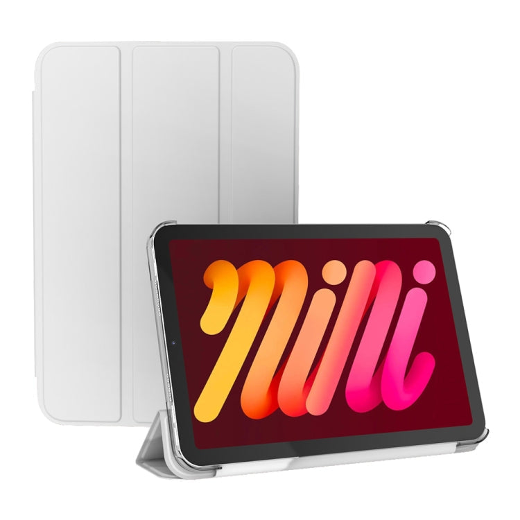 Case – Leather, Foldable (iPad mini 2024) #3 For iPad mini 2024 mini 6 Grey
