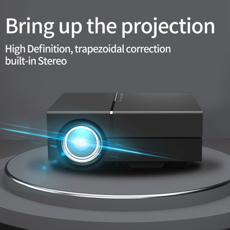 YG450 1280x720 1500 Lumens Portable Home Theater LED HD Projector, US Plug, AU Plug