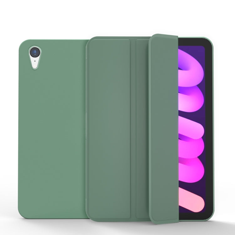 Case – Leather, Foldable (iPad mini 2024) #4 For iPad mini 2024 mini 6 Dark Night Green
