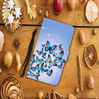 3D Colored Drawing Horizontal Flip PU Leather Case with Holder & Card Slots & Wallet, For iPhone XR