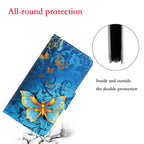 3D Colored Drawing Horizontal Flip PU Leather Case with Holder & Card Slots & Wallet, For iPhone XS Max