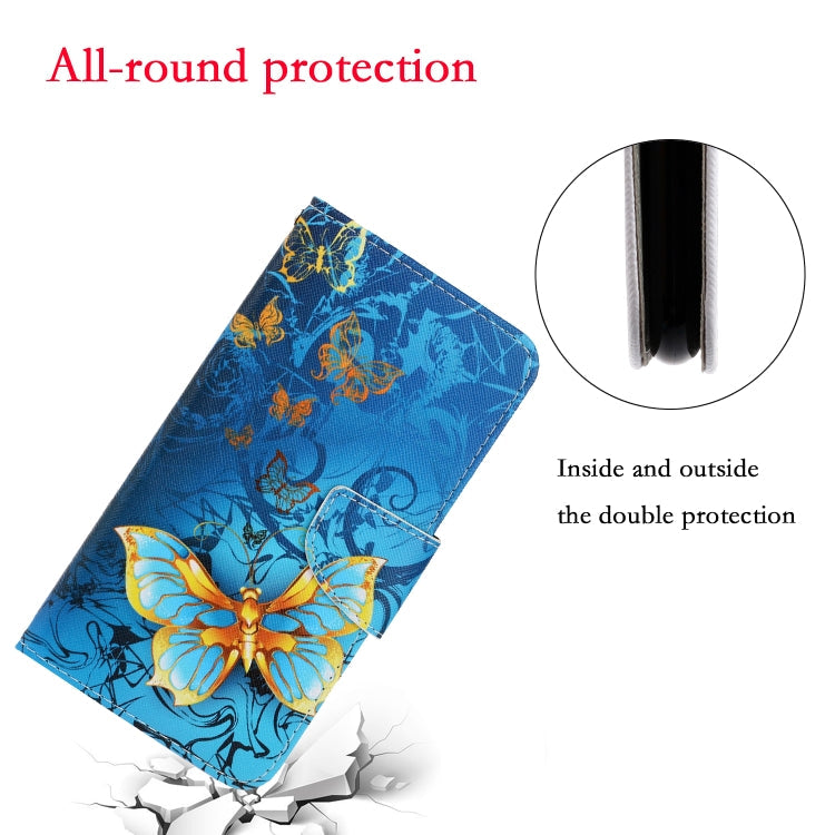3D Colored Drawing Horizontal Flip PU Leather Case with Holder & Card Slots & Wallet, For iPhone XS Max