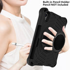 Spider King EVA Tablet Case with Shoulder Strap & Holder & Pen Slot,...