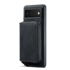 JEEHOOD Magnetic Zipper Horizontal Flip Phone Leather Case – Magnetic, Card Slot, Flip, For Google Pixel 6, For Google Pixel 6 Pro