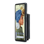 JEEHOOD Magnetic Zipper Horizontal Flip Phone Leather Case – Magnetic, Card Slot, Flip, For Google Pixel 6, For Google Pixel 6 Pro