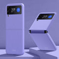 Rock Sand All Inclusive Phone Case, For Samsung Galaxy Z Flip3 5G For Samsung Galaxy Z Flip3 5G Purple