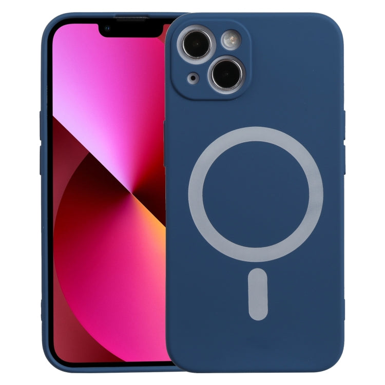 Case – Shockproof, Silicone, Magnetic (iPhone 13 mini) #3 For iPhone 13 Navy Blue