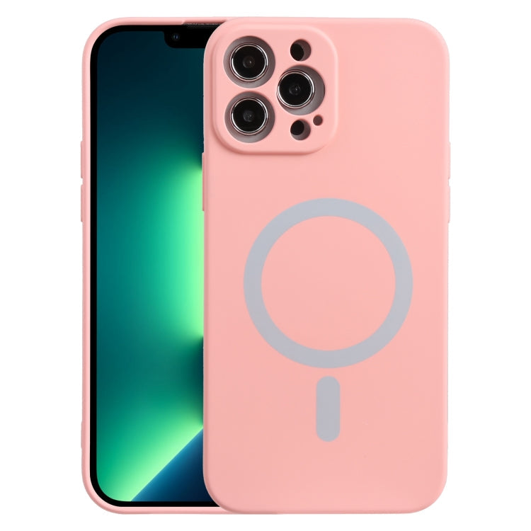 Liquid Silicone Shockproof Magsafe Case – Shockproof, For iPhone 13 Pro For iPhone 13 Pro Pink