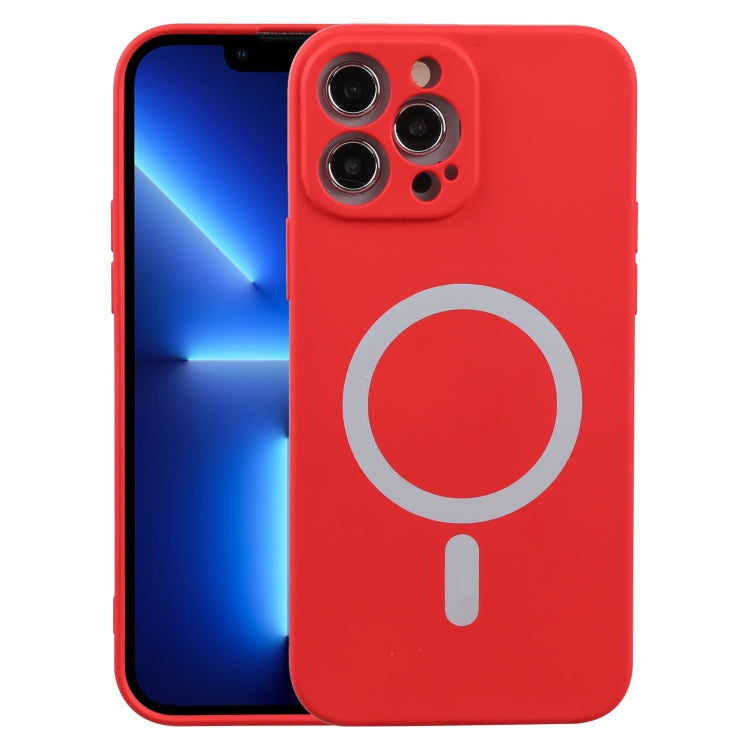 Case – Shockproof, Silicone, Magnetic (iPhone 13 mini) #3 For iPhone 13 Pro Max Red