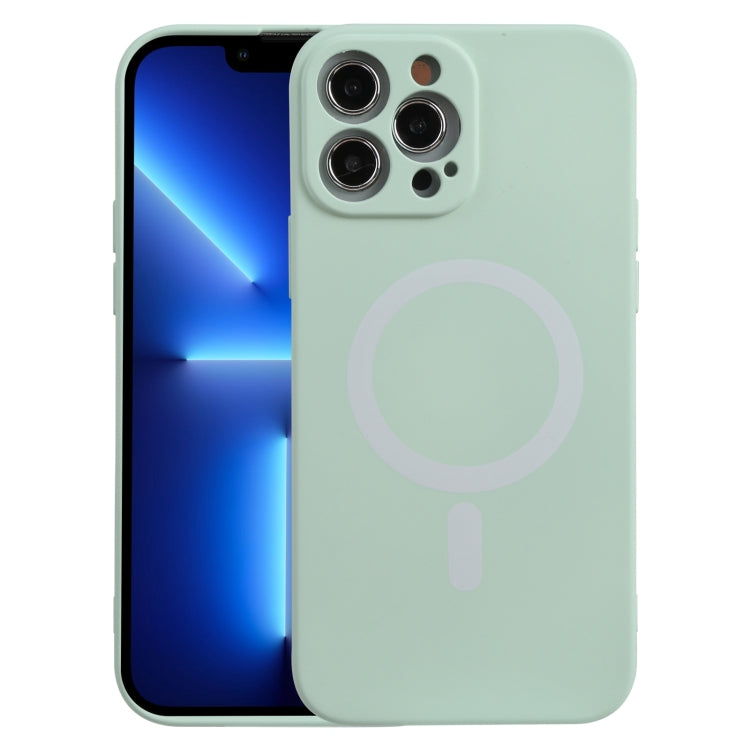 Case – Shockproof, Silicone, Magnetic (iPhone 13 mini) #3 For iPhone 13 Pro Max Light Cyan