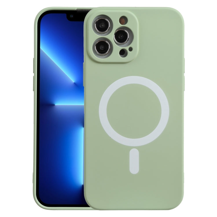 Case – Shockproof, Silicone, Magnetic (iPhone 13 mini) #3 For iPhone 13 Pro Max Green