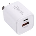 20WACB 20W QC3.0 + PD Quick Charger, AU Plug, EU Plug, US Plug AU Plug