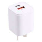 20WACB 20W QC3.0 + PD Quick Charger, AU Plug, EU Plug, US Plug