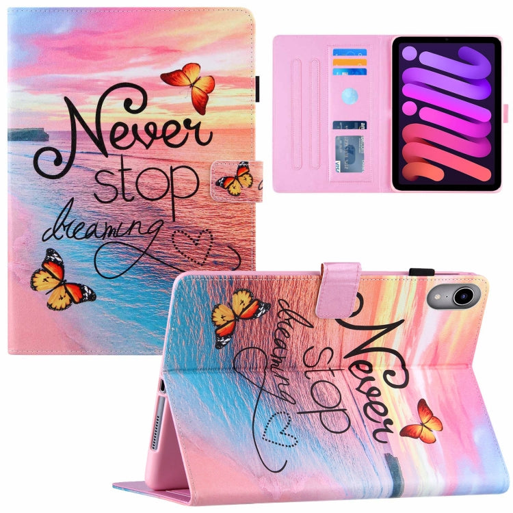 Case – Leather (iPad mini 2024) #11 For iPad mini 2024 mini 6 Dream Chasing Butterfly