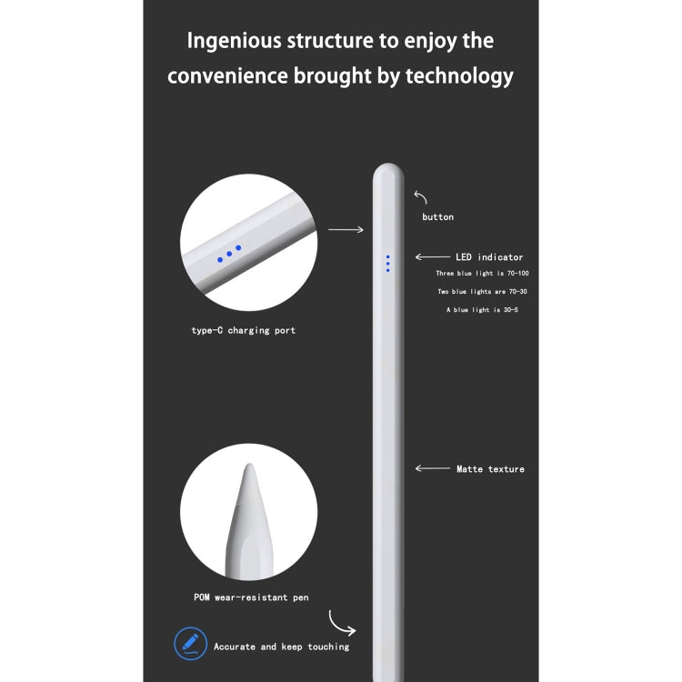 JT17 Universal Active Capacitive Pen for Mobile Phones and Tablets, JT17 Universal – Wear-resistant, Bluetooth