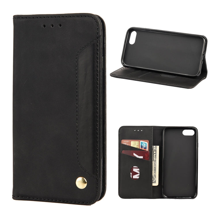 Skin Feel Splicing Leather Phone Case, For iPhone 6 Plus & 6s Plus, For iPhone 6 & 6s For iPhone 6 Plus & 6s Plus Black