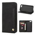 Skin Feel Splicing Leather Phone Case, For iPhone 6 Plus & 6s Plus, For iPhone 6 & 6s For iPhone 6 Plus & 6s Plus Black