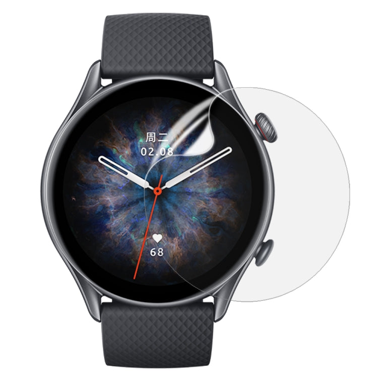 Curved 3D Composite Material Soft Film Screen Protector, For Amazfit GTR 3, For Amazfit GTR 3 Pro, For Xiaomi Watch Color 2 For Amazfit GTR 3 Pro