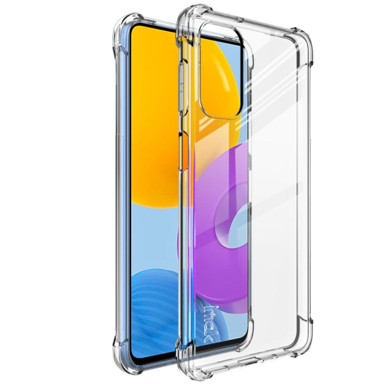 All-inclusive Shockproof Airbag TPU Phone Case with Screen Protector – Shockproof, Screen Protector, TPU, For Samsung Galaxy A13 5G, For Samsung Galaxy M52 5G, For OnePlus 9RT 5G For Samsung Galaxy M52 5G Transparent