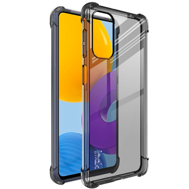 All-inclusive Shockproof Airbag TPU Phone Case with Screen Protector – Shockproof, Screen Protector, TPU, For Samsung Galaxy A13 5G, For Samsung Galaxy M52 5G, For OnePlus 9RT 5G For Samsung Galaxy M52 5G Transparent Black