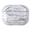 For AirPods Pro Marble Water Sticker Wireless Earphone Protective Case,... For AirPods Pro White
