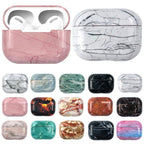 For AirPods Pro Marble Water Sticker Wireless Earphone Protective Case,...