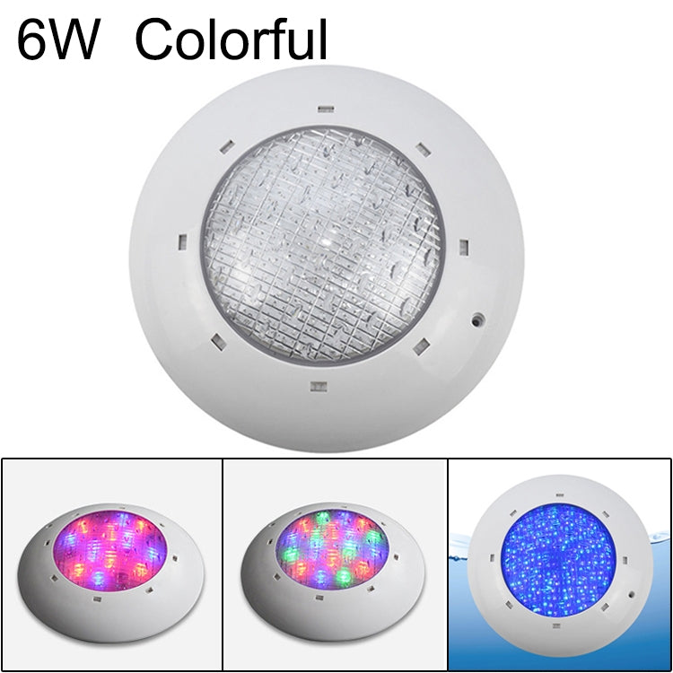 ABS Plastic Swimming Pool Wall Lamp Underwater Light, 6W, 9W, 12W, 18W, 24W, 12x3W, 18x3W 6W