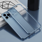 Electroplated Frosted Phone Case, For iPhone 13 Pro Max