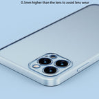Electroplated Frosted Phone Case, For iPhone 13 Pro Max