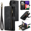CaseMe-C30 Multifunctional Horizontal Flip PU + TPU Phone Case, For Samsung Galaxy A22 5G, For Samsung Galaxy A30s / A50s / A50, For Samsung Galaxy A32 5G, For Samsung Galaxy A51 4G, For Samsung Galaxy A71 4G, For Samsung Galaxy A72 For Samsung Galaxy A22 5G Black