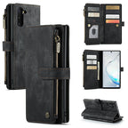 CaseMe-C30 Multifunctional Horizontal Flip PU + TPU Phone Case, For Samsung Galaxy Note10, For Samsung Galaxy Note20 For Samsung Galaxy Note10 Black