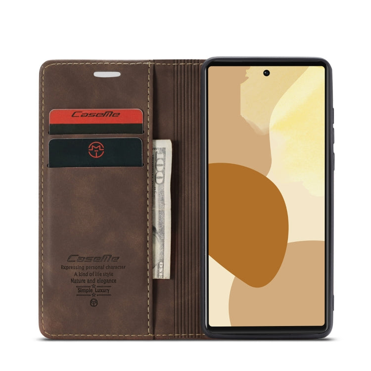 CaseMe 013 Multifunctional Horizontal Flip Leather Phone Case with Card Slot & Holder & Wallet – Card Slot, Flip, Leather, For Google Pixel 6 Pro, For Google Pixel 6