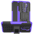 Tire Texture Shockproof TPU+PC Protective Case with Holder – Shockproof, TPU, For Xiaomi Redmi Note 8 Pro, For Xiaomi Redmi Note 8