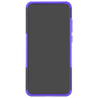 Tire Texture Shockproof TPU+PC Protective Case with Holder – Shockproof, TPU, For Xiaomi Redmi Note 8 Pro, For Xiaomi Redmi Note 8