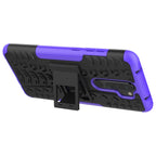 Tire Texture Shockproof TPU+PC Protective Case with Holder – Shockproof, TPU, For Xiaomi Redmi Note 8 Pro, For Xiaomi Redmi Note 8