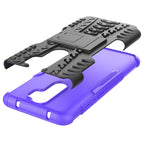 Tire Texture Shockproof TPU+PC Protective Case with Holder – Shockproof, TPU, For Xiaomi Redmi Note 8 Pro, For Xiaomi Redmi Note 8