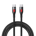 RC-195 Lesu Series PD 65W USB-C / Type-C to USB-C / Type-C Fast Charging Data Cable, Cable Length: 1m – Fast Charging, Data Transmission, Electroplating