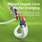 RC-198a Chaining II Series 5A USB to USB-C / Type-C Fast Charging Data Cable, Cable Length: 1m, RC-198a – Fast Charging, Aluminum Alloy, Data Transmission