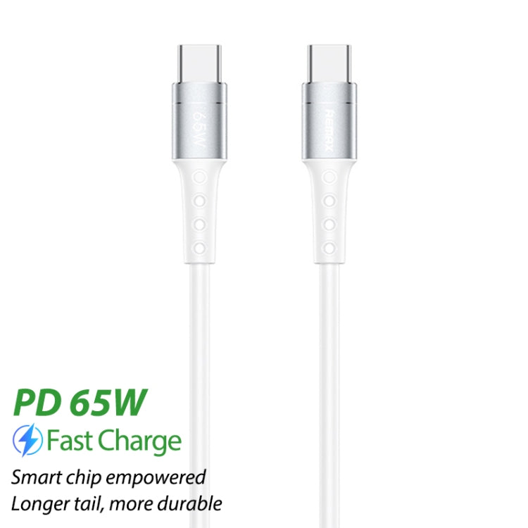 RC-198C-C Chaining II Series PD 65W USB-C / Type-C to USB-C / Type-C Fast Charging Data Cable, Cable Length: 1m, RC-198C-C – Fast Charging, Aluminum Alloy, Data Transmission
