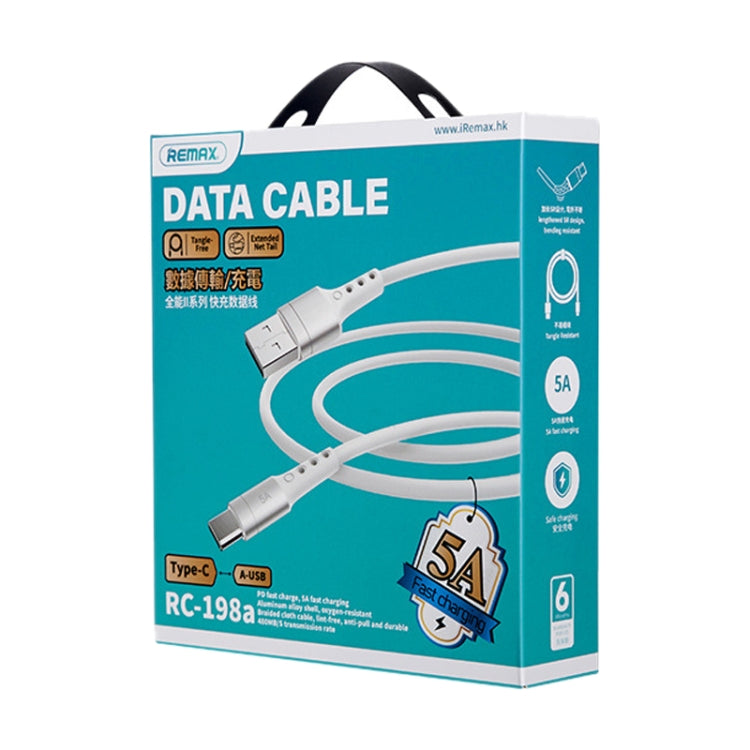 RC-198C-C Chaining II Series PD 65W USB-C / Type-C to USB-C / Type-C Fast Charging Data Cable, Cable Length: 1m, RC-198C-C – Fast Charging, Aluminum Alloy, Data Transmission
